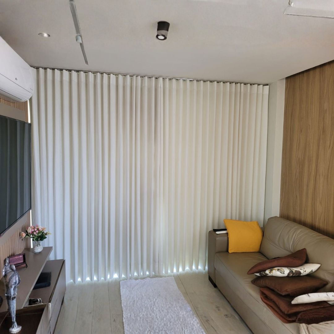 Projeto em destaque — cortina sob medida em Belo Horizonte